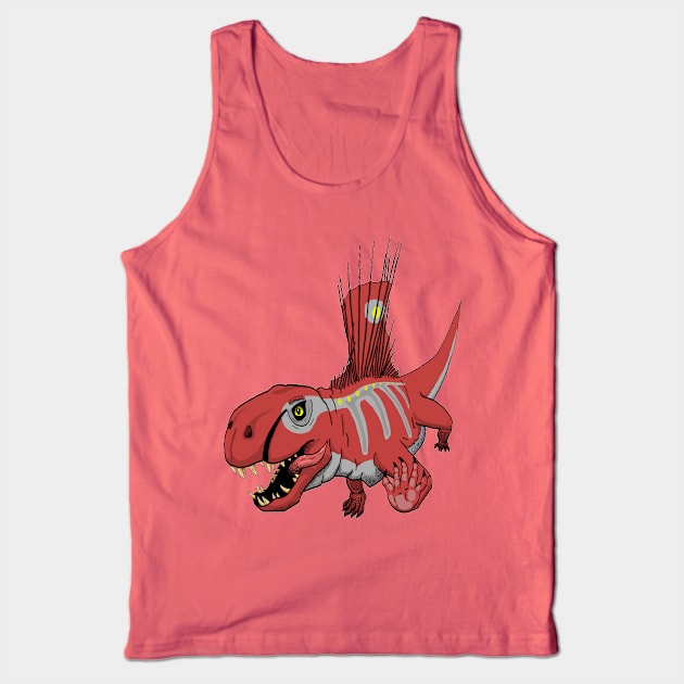 Derpy Dimetrodon Tank Top by Bushmonkey140